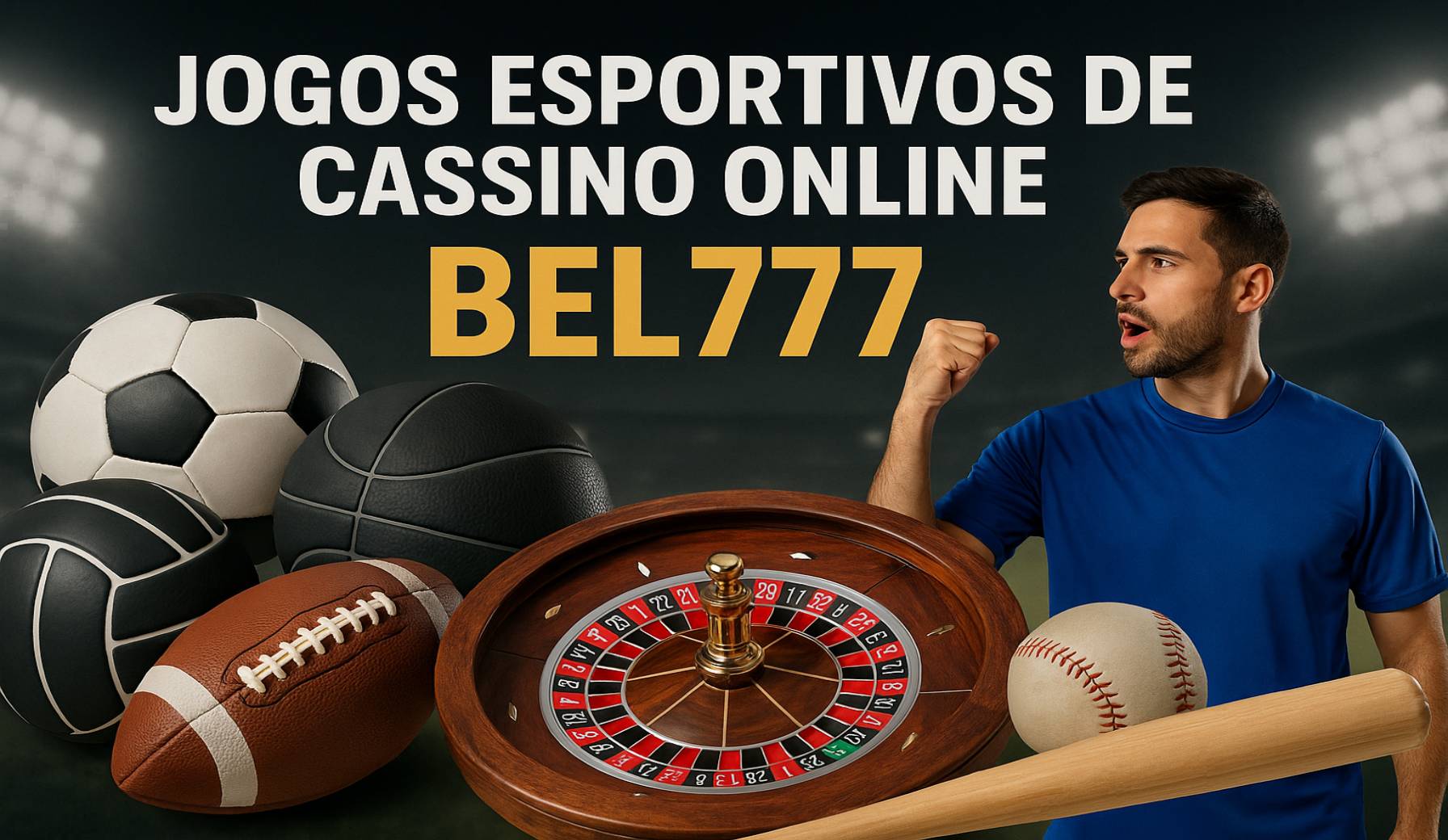 Aposte em apostas esportivas no cassino online BEL777