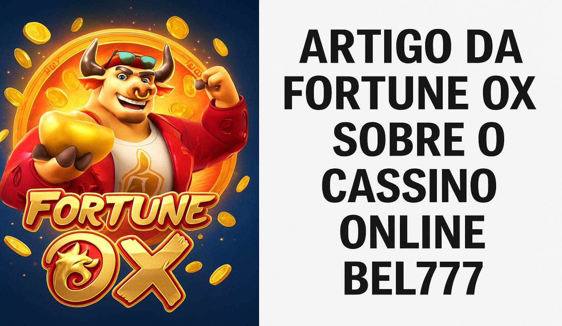 Fortune Ox no BEL777 - Aposte Agora e Reivindique Seus Ganhos