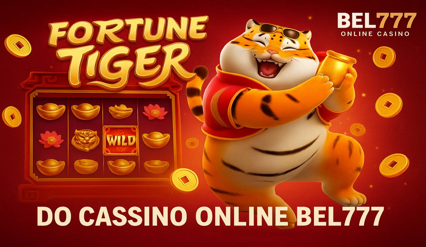 Fortune Tiger é um jogo imperdível no BEL777 Casino