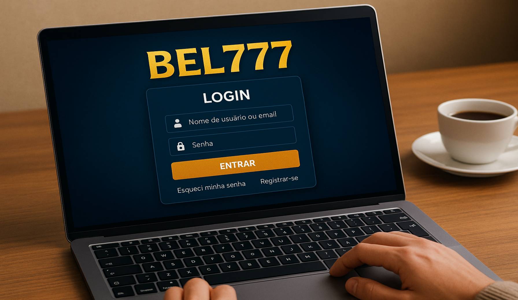 Não Perca tempo, o rRgistro na site BEL777