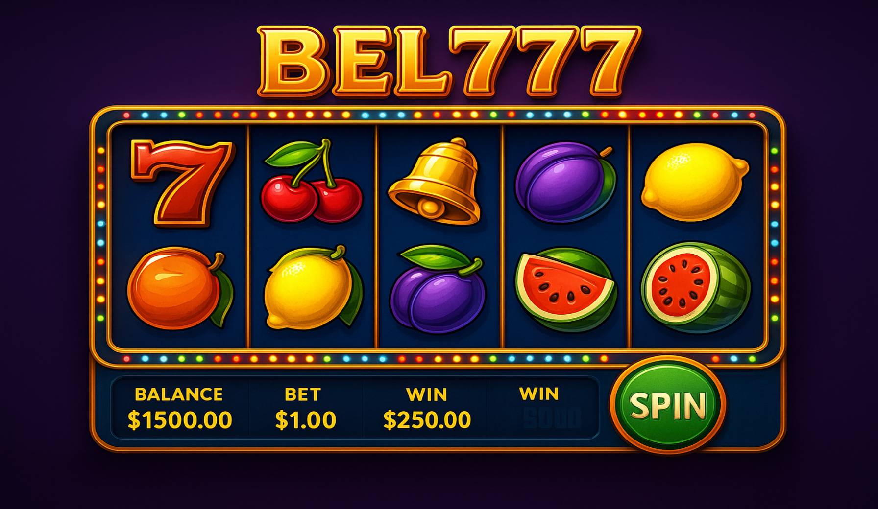 Explore o mundo das slot machines no BEL777 Casino
